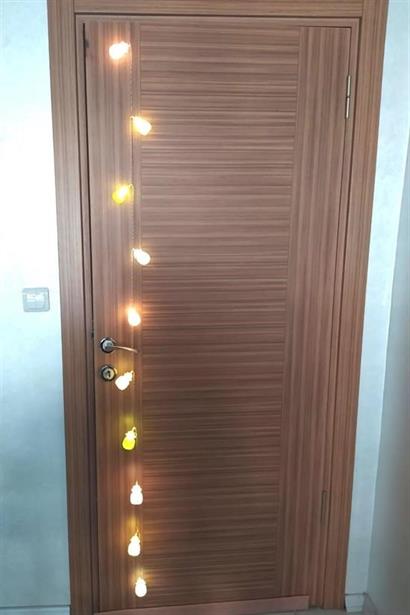 BUFFER® Karışık Renk Dekoratif Ananas Dolama 10’lu Şerit Led Işık Zinciri